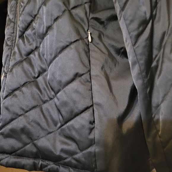 Harley Davidson Black Silky Quilted Puffer Style Jacket sz 1W - Picture 10 of 14